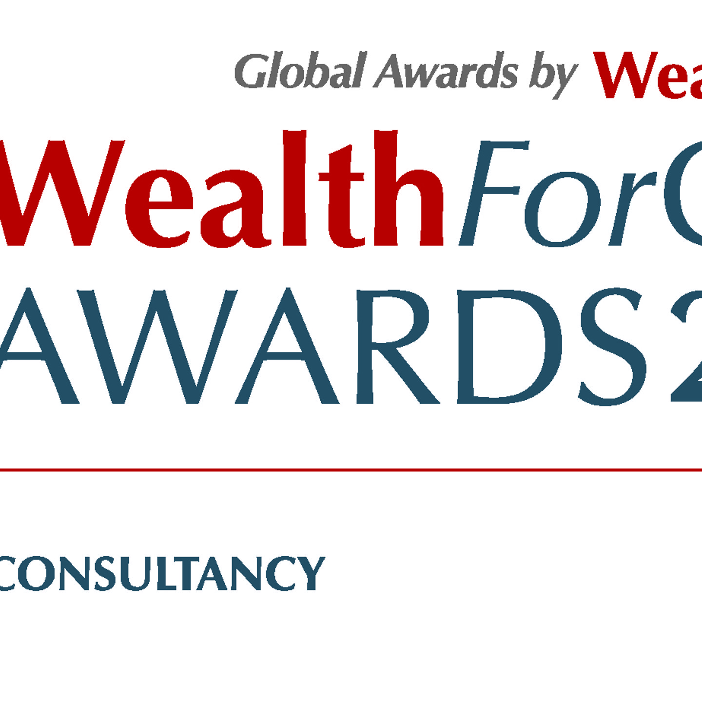 WealthBriefing Wealth For Good Global Awards 2024 certificate - ARC won the Investment Consultancy UK category